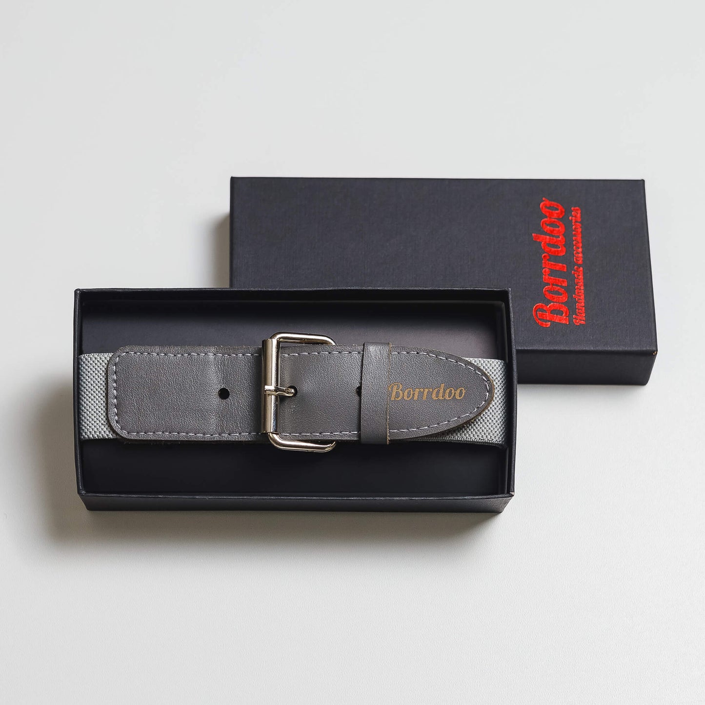 Kaiš za decu, podesivi sivi KD001