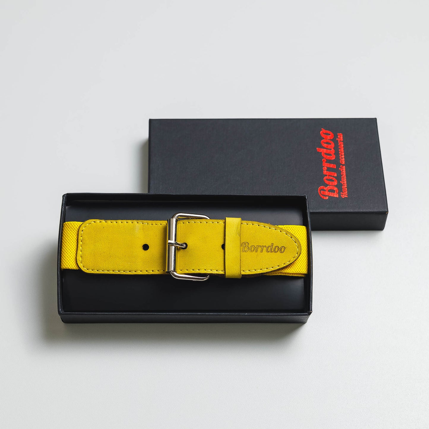 Kaiš za decu, podesivi žuti KD008