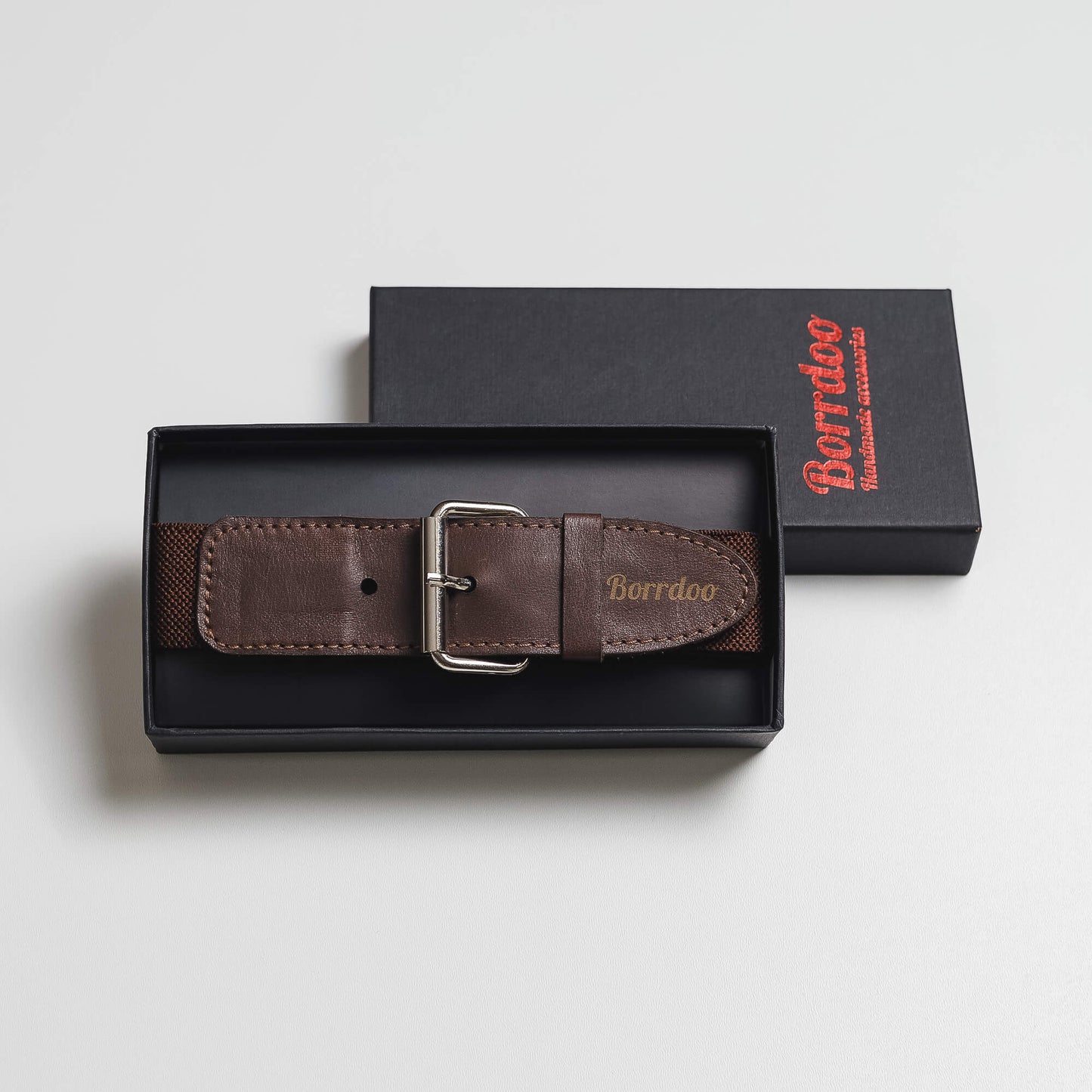 Kaiš za decu, podesivi braon KD009