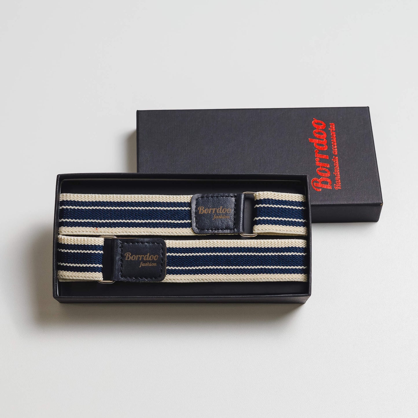 Držači za rukave, bež teget DR009