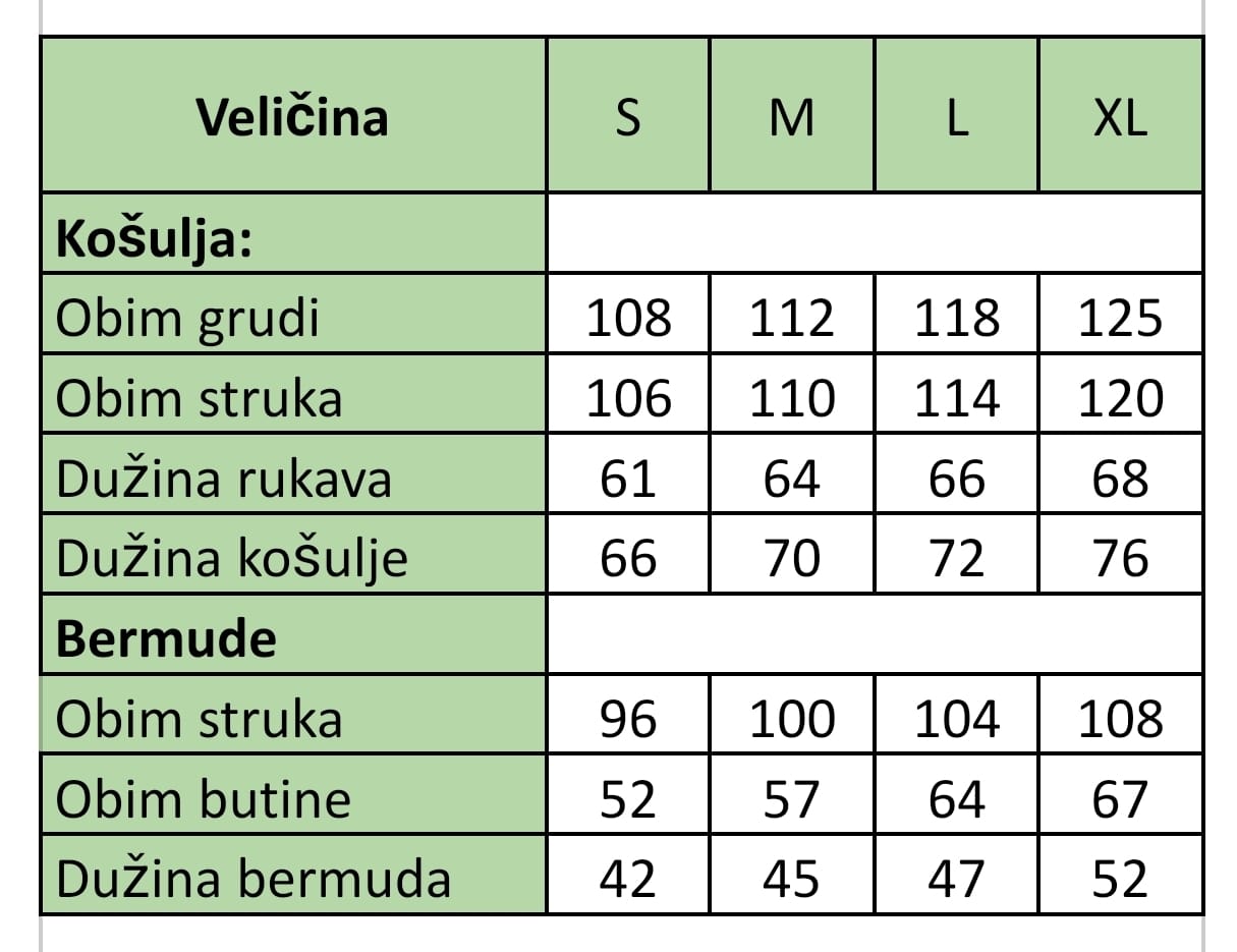 Košulja Letnja pamučna košulja za muškarce – bela BM-K001
