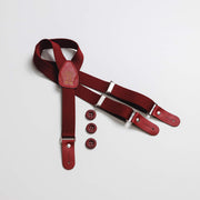 Tregeri za decu, dugme, bordo DT019