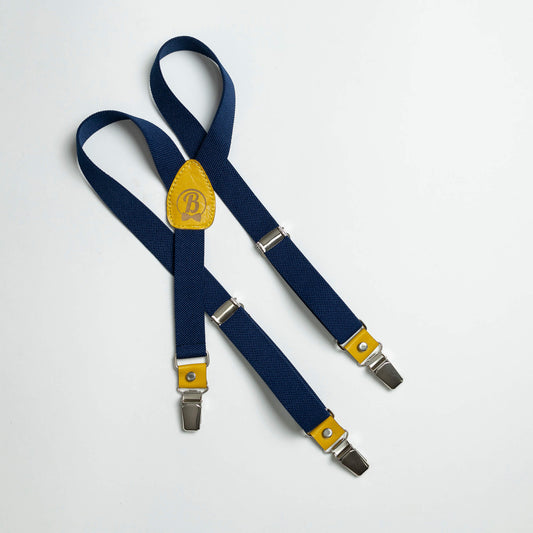 Tregeri za decu, klasik, teget žuti DT015