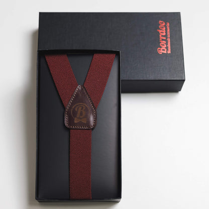 Elegantni tregeri, bordo  MT011