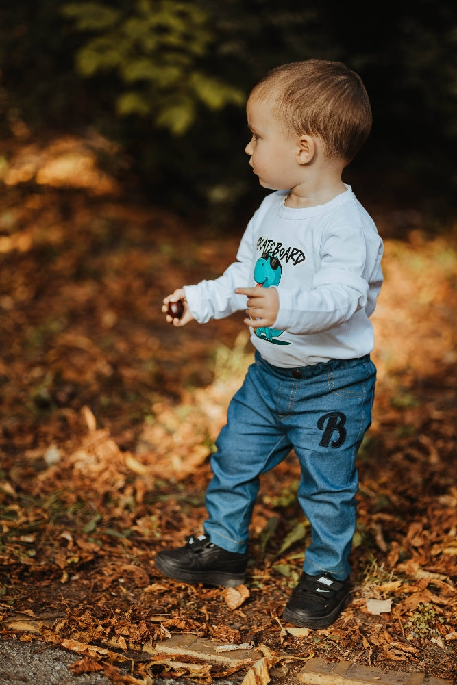Pantalone za bebe teksas SE004