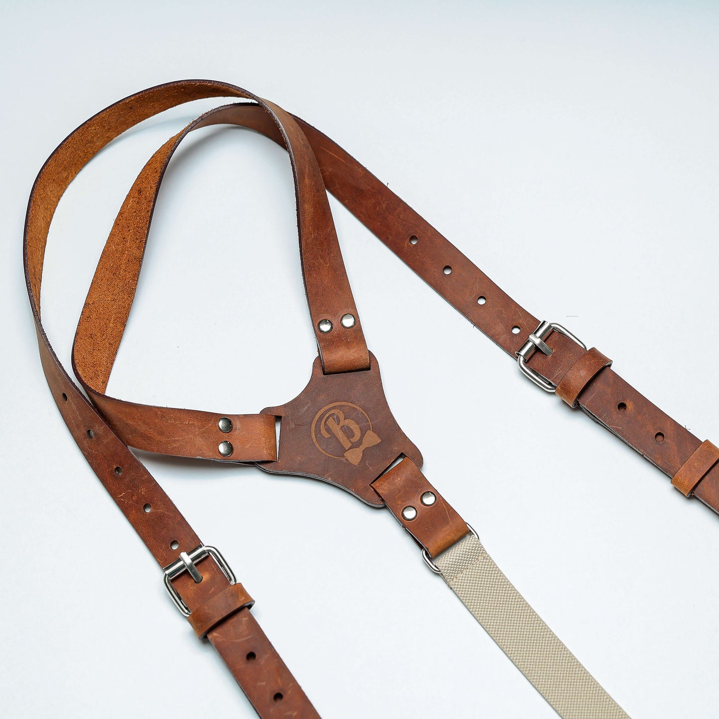 Kožni tregeri kamel elastik МТ020