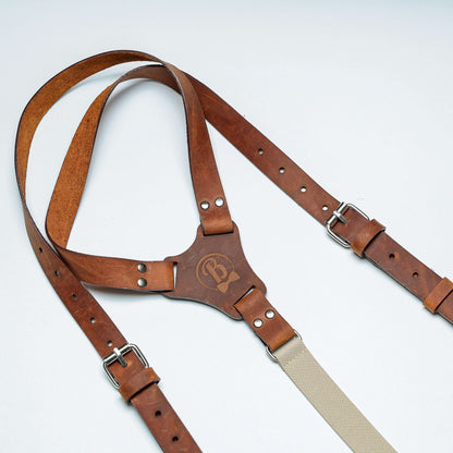 Kožni tregeri kamel elastik МТ020