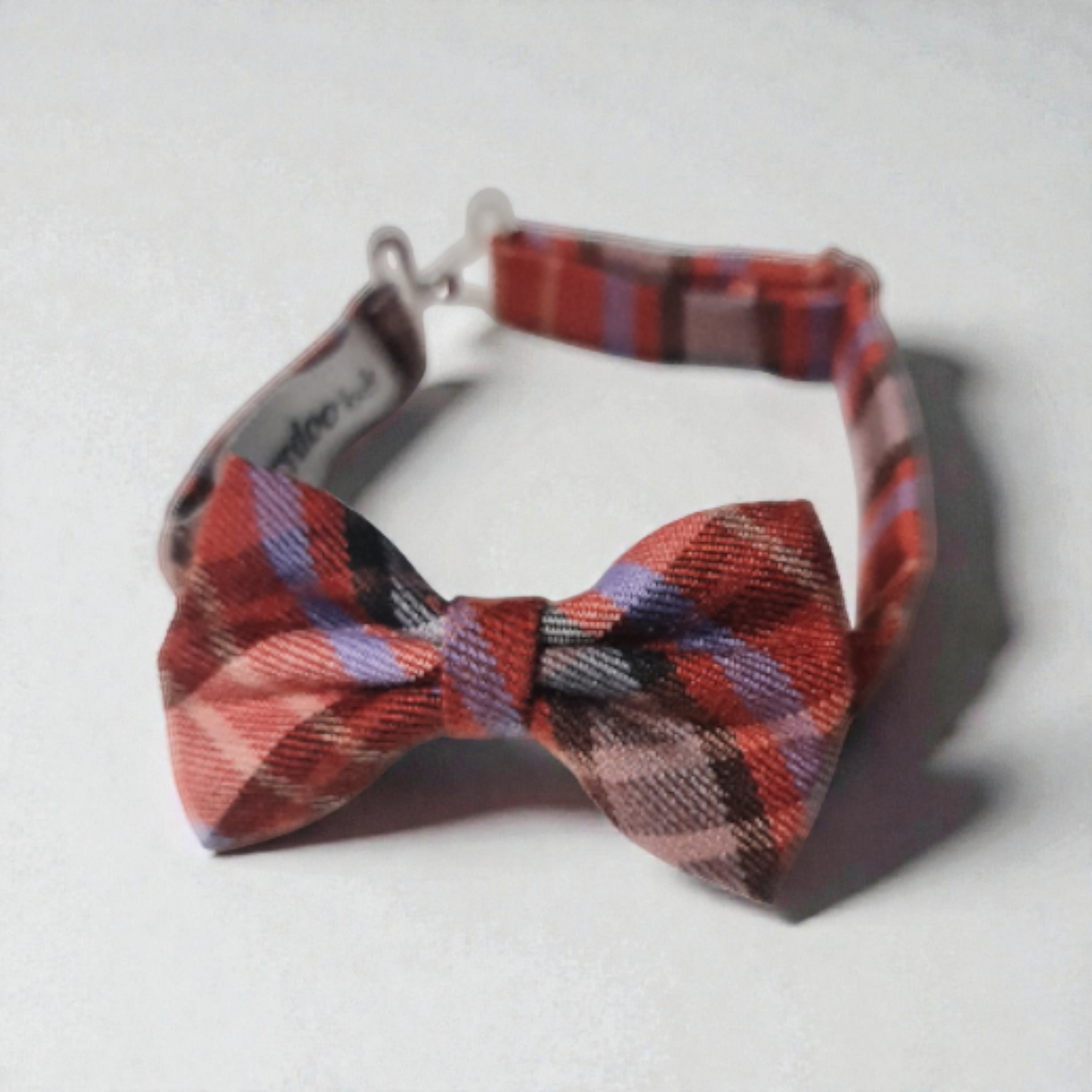 Leptir mašna za decu, bordo dezen LM012