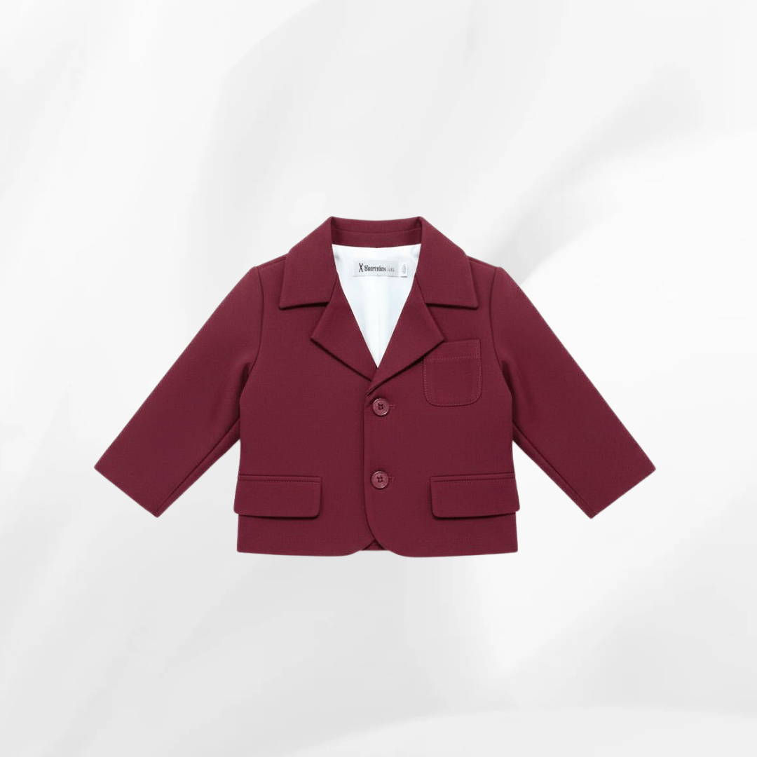 Sako za bebe, bordo SA008