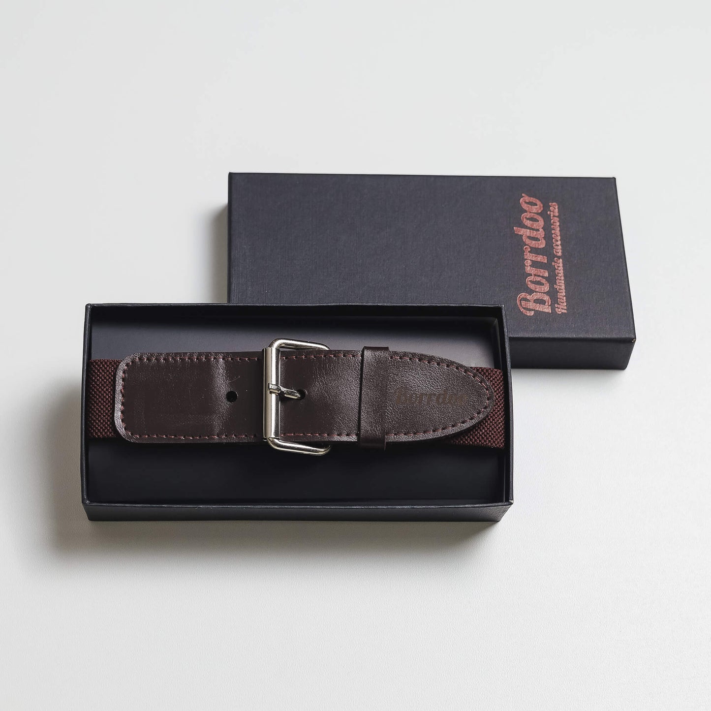 Kaiš za decu, podesivi bordo KD003