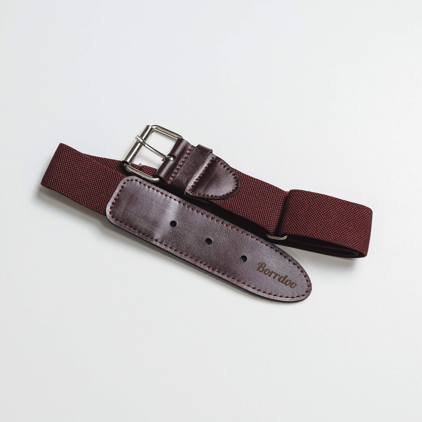 Kaiš za decu, podesivi bordo KD003