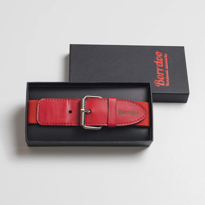 Kaiš za decu, podesivi crveni KD005