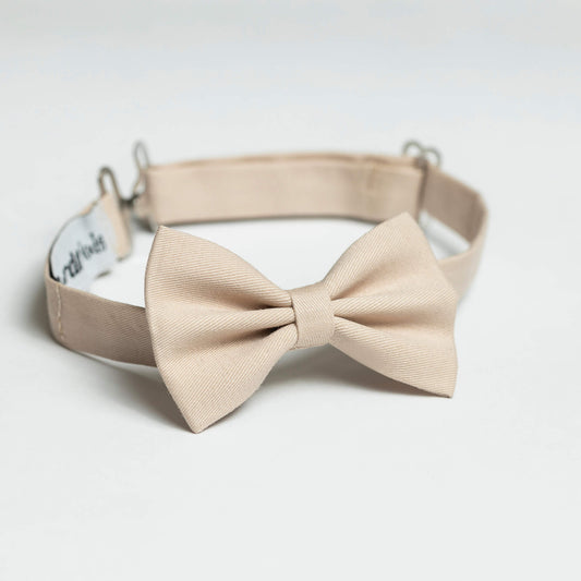 Leptir mašna za decu, bež  LM007