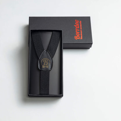 Tregeri za decu, dugme, crni DT016