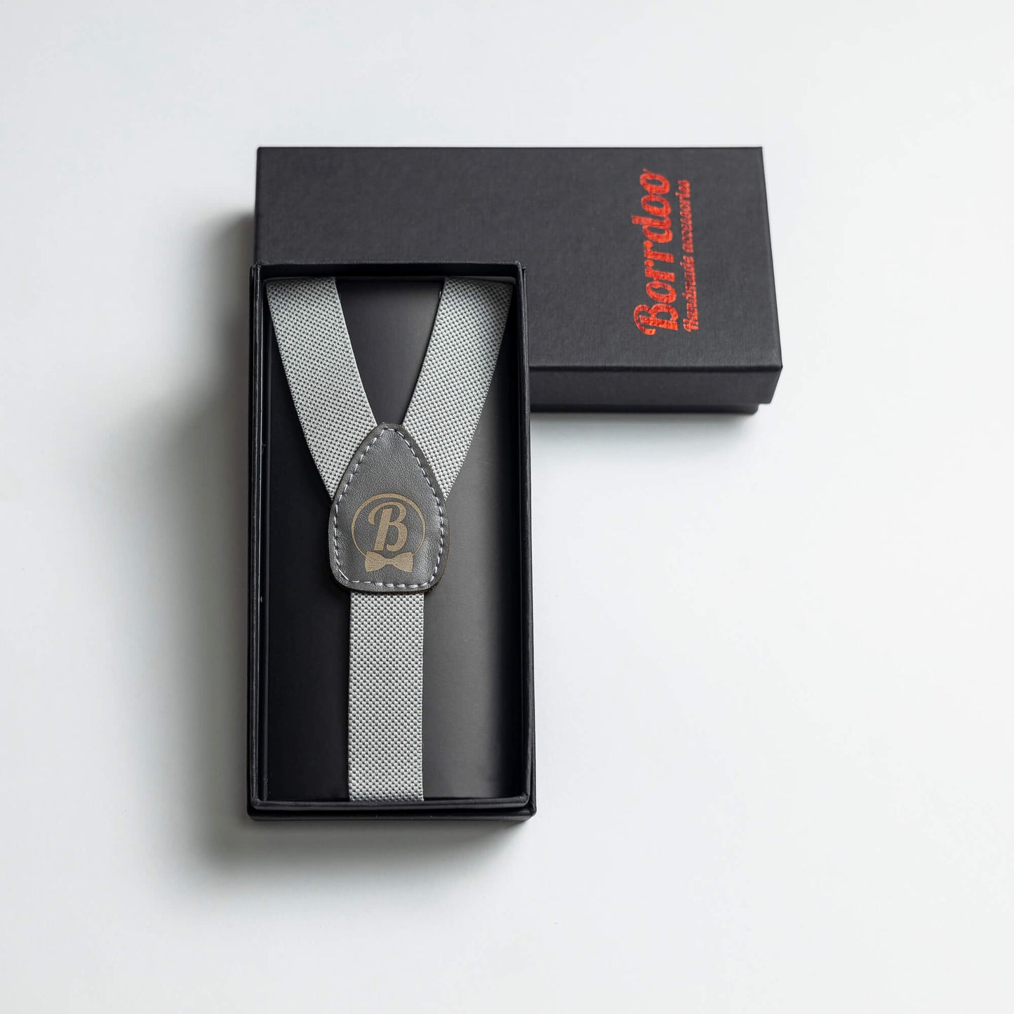 Tregeri za decu, dugme, sivi DT021