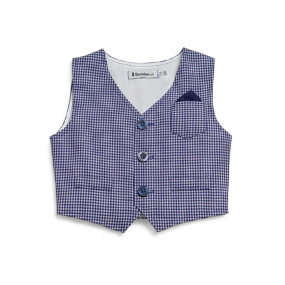 Prsluk za bebe, teget pepito DP003