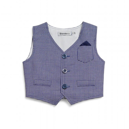 Prsluk za bebe, teget pepito DP003