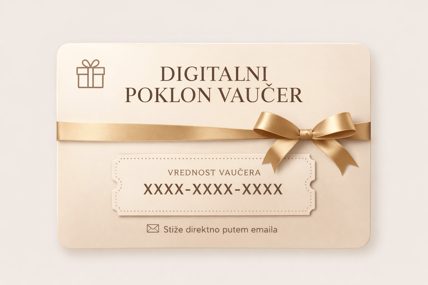 Digitalni - Poklon vaučer