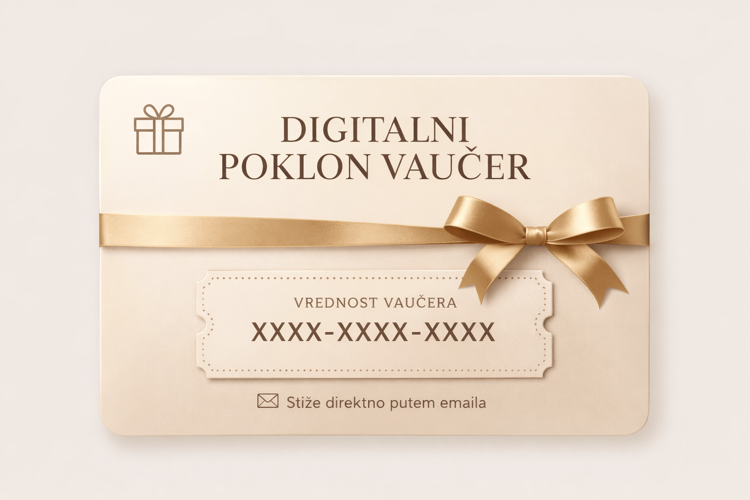 Digitalni - Poklon vaučer