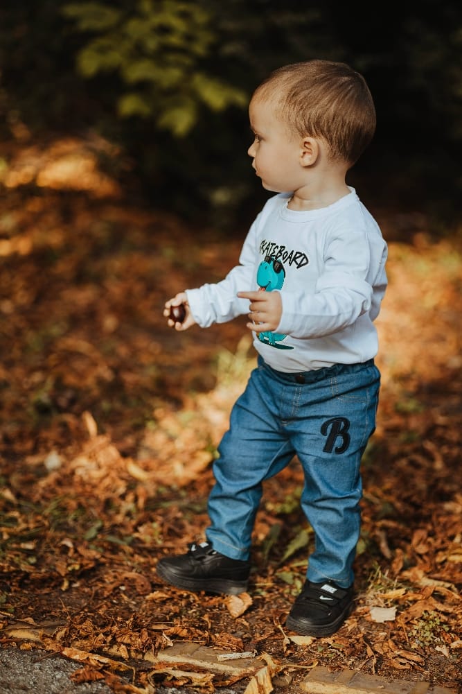 Bebi odeća Pantalone za bebe teksas SE004