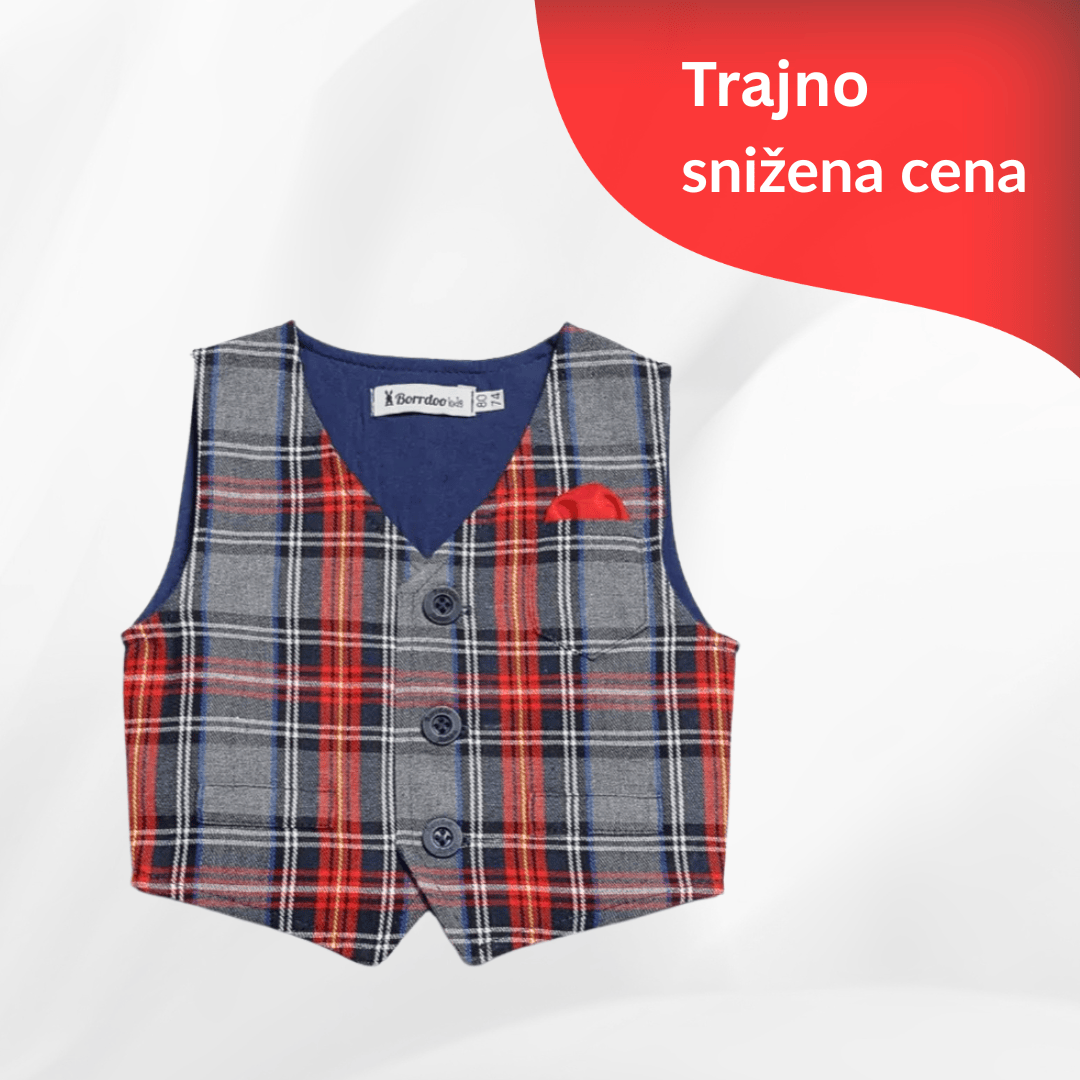 Prsluk za bebe, dezeniran DP6