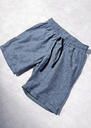 Komplet / Set Letnji laneni šorts/bermude denim plavi – BM K012